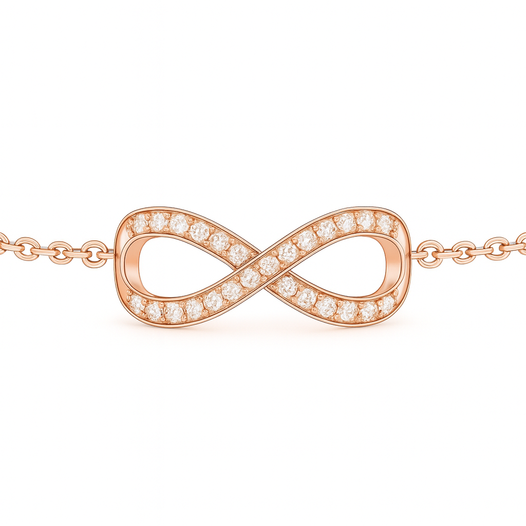 IMPERARI INFINITA – DIAMOND BRACELET ROSE GOLD