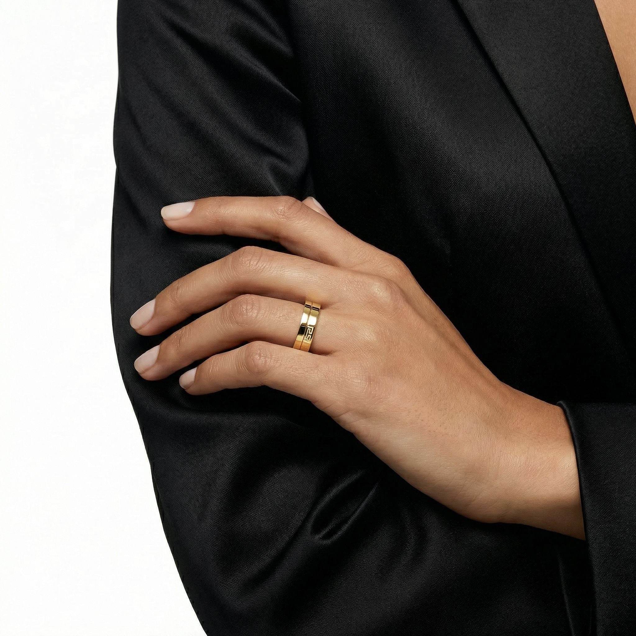 IMPERARI MEANDRA – NUANCE RING YELLOW GOLD